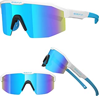Activate your EAZYRUN Life! Small Polarized Baseball Sunglasses for Youth Women Men, Running Cycling outdoor Sports.