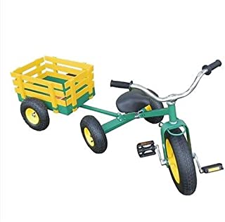All Terrain Tricycle with Wagon (Green), #CART-042