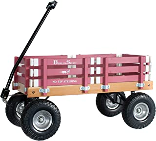 Berlin Flyer Sport Wagon - Model F410 - Amish Made in Ohio, USA - No-Flat Tires (Pink)