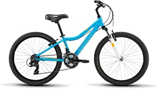 Diamondback Bicycles Lustre 24 Youth Girls 24 Wheel Mountain Gike, Blue