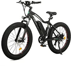 ECOTRIC 26 Fat Tire Electric Bike Powerful Adults Mountain Bicycle 500W Motor 36V/13AH Removable Lithium Battery Beach Snow Ebike Shock Absorption - 90% Pre Assembled