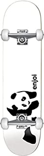 Enjoi Whitey Panda Complete Skateboard White 7.75
