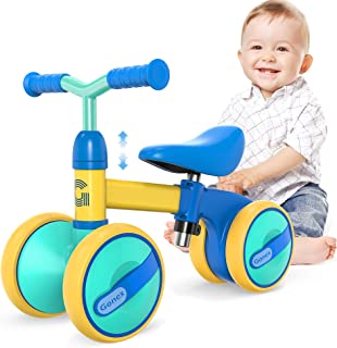 Gonex Baby Balance Bike 12-36 Month - Riding Toys for 2 Year Old Boys Girls, Cute Toddler Bike Adjustable Seat & No Pedal, Perfect First Birthday Gifts