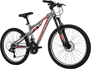 Huffy Marker Full Suspension Mountain Bike, 24 and 26 Wheels