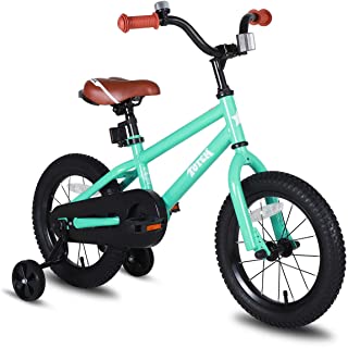 JOYSTAR Totem Kids Bike for 2-9 Years Old Boys Girls, BMX Style Kids Bicycles 12 14 16 18 Inch with Training Wheels, 18 Inch Childrens Bikes with Kickstand and Handbrake, Multiple Colors