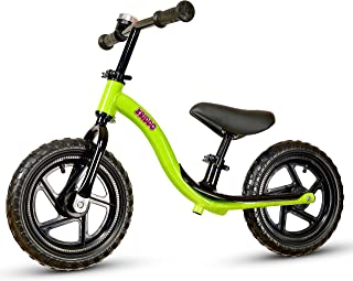 KRIDDO Toddler Balance Bike 2 Year Old, Age 18 Months to 5 Years Old, Early Learning Interactive Push Bicycle with Steady Balancing and Footrest, Gift Bike for 2-5 Boys Girls, GN