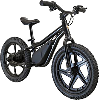 Massimo 24V 350w Motor Electric Balance Bike Bicycle Scooter E16 w/Adjustable Seat Height | 16 Extra Large Wheel | 2 Speed Setting | Aluminum Body Frame | Up to 6 Hours Long Range | Metal Rear Rim
