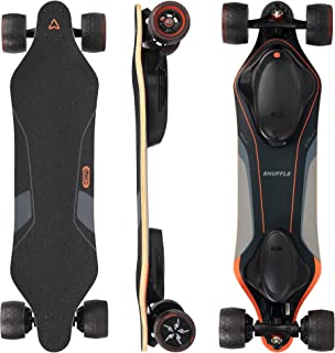 MEEPO Shuffle V4 S Electric Skateboard with Remote, Top Speed of 29 Mph, Smooth Braking, IPX6 Waterproof, Suitable for Adults & Teens