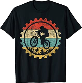 Mountain Biking Gear Retro Vintage MTB Bicycle Bike Rider T-Shirt