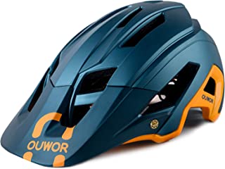 OUWOR Mountain Bike MTB Helmet for Adults and Youth