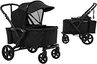 Pronto Prime Wagon l Length Adjustment l Full-Cover Canopy l Ease of Storage l A Convenient Handle l Child Tray l Diversified Utilization l Flexible Wagon l Stroller