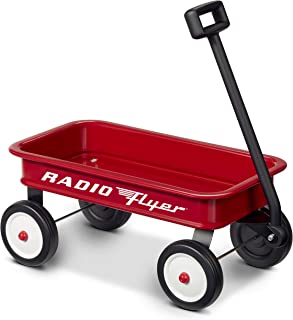 Radio Flyer 16.5 Retro Toy Wagon (Amazon Exclusive), Red Wagon Toy