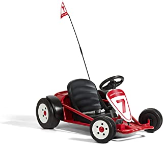 Radio Flyer Ultimate Go-Kart, 24 Volt Outdoor Ride On Toy, Red Go Kart For Kids Ages 3-8