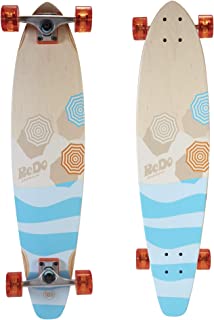 ReDo Skateboard 34.5 x 8 Longboard San Diego Umbrellas Complete Skateboard for Boys Girls Kids Teens