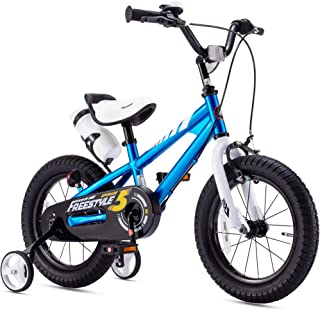 RoyalBaby Freestyle Premium Kids Bike 12/14/16/18 Inch Childrens Bicycle for Boys Girls Ages 3-9 Years Multiple Colors