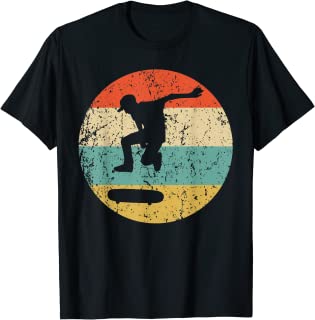 Skateboarding Shirt - Vintage Retro Skateboarder T-Shirt T-Shirt