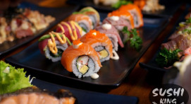Sushi King - Immerse yourself in the flavors of Sushi Japanese cuisine.
